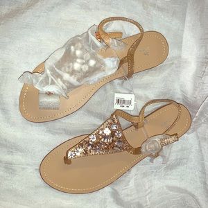 Brand New - Bridal (or just fancy) sandals.